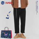 Nasa Sweatpants Spring and Autumn Fashion Brand Straight Pants Men's Casual
