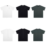 CHH Chrome Heart T Shirts Crowe Cross Print Short Sleeve T-Shirt Loose