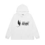 Vlone Hoodie Autumn/Winter Big V Letter Pullover Hooded Sweater