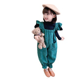 Girl Jacket Girls' Suit Elastic Autumn and Winter