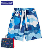 Nasa Shorts Summer Casual Sports Pants Loose