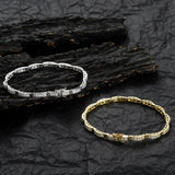 Zircon necklace long copper inlaid zircon bracelet