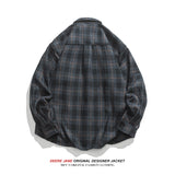 Men Long-Sleeve Shirt Spring Men Loose Trendy Casual Overshirt