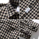 Men Long-Sleeve Shirt Spring Long Sleeve Shirt Men's Loose Casual Weaving Shirt