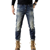 Unisex Jeans Vintage Loose Straight Pants