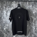 CHH Chrome Heart T Shirts Croix Heavy Industry Embroidery Short Sleeve T-Shirt