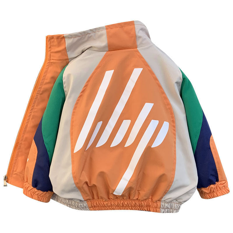 Boy Jacket Boy's Spring Coat Western Style Fashion Clothes Ruoshuai Jacket