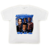 Hip Hop Rapper T Shirt High Street Loose Heavy Short Sleeve T-shirt