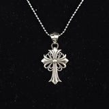 Chrome Heart Necklace Cross Vintage Pendant