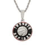 NBA Team Pendants Basketball Raptors Memorial Men