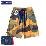 Nasa Shorts Summer Casual Sports Pants Loose