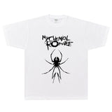 Rock Star T Shirt My Chemical Romance Live and Rare T-shirt Rock Band Short Sleeve