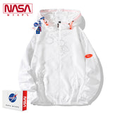 Nasa Sun Protection Shirt Summer Men and Women Sun Protection Clothing Fashion Brand