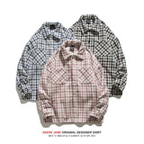 Men's Long-Sleeved Shirt Men's Loose All-Match Couple