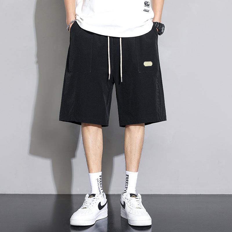 Nasa Shorts Summer Shorts Men's Trendy Loose Men's All-Match Couple Sports Casual