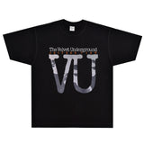 Rock Star T Shirt the Velvet Underground Another View T-shirt American Retro Loose Short Sleeve