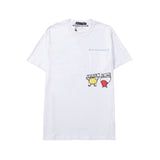 CHH Chrome Heart T Shirts Crowe Summer Short Sleeve Hip Hop Men's and Women's T-Shirts