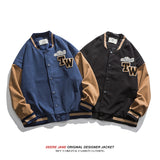 Men Baseball Jacket Baseball Uniform Men's Spring Jacket Men's Baggy Coat
