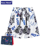 Nasa Shorts Summer Casual Sports Pants Loose