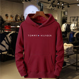 Tommy T Hoodie Sweater Men's and Women's Printed Fashion Brand Hat