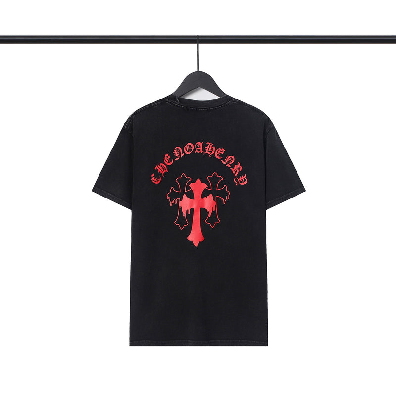 CHH Chrome Heart T Shirts College Wind Croix Premium T-Shirt Cross