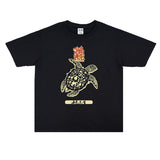 Rock Star T Shirt Printed Short Sleeve round Neck T-shirt American Style Trend