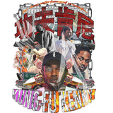 Hip Hop Rapper T Shirt Short Sleeve T-shirt Loose