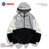 Nasa Sun Protection Shirt Summer Men's Loose Hooded Sun-Proof Top Fashion Brand Casual