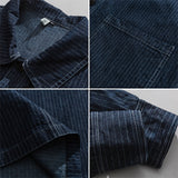 Men Long-Sleeve Shirt Spring Leisure Denim Shirt Jacket Men's Loose and Simple Long Sleeve Top