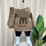 Boy Jacket Boy's Jacket Spring and Autumn Clothes Children's Spring Cool Handsome Jacket Top