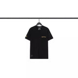 CHH Chrome Heart T Shirts Sanskrit Large Logo Cross Print Short Sleeve T-Shirt