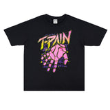 Rock Star T Shirt T-Pain Album 5 O'clock T-shirt Short Sleeve Loose