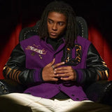 Unisex Baseball Jersey PU Leather Casual Jacket