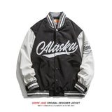 Men's Baseball Jacket Spring Baseball Jacket Men's Loose Cotton Coat Casual Jacket