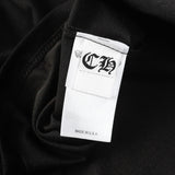 CHH Chrome Heart T Shirts Sanskrit horseshoe print lapel polo shirt versatile short sleeve