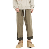 Nasa Sweatpants Men's Spring and Autumn Straight Pants Loose Autumn and Winter Leisure