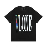 Vlone T Shirt Spring Summer Rendering Big V
