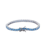 Zircon necklace full zirconium single row chain