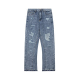 Gallery Dept Jeans Unisex Loose Distressed Jeans
