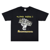 Rock Star T Shirt Printed T-shirt Short Sleeve round Neck Loose Cotton