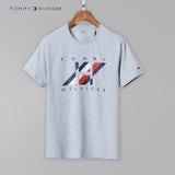 Tommy T Shirts Tommy Men's Short Sleeve Cotton Crew Neck Print T-shirt