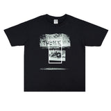 Rock Star T Shirt 1975 Band Printed T-shirt Short Sleeve Loose Men's and Women's Cotton