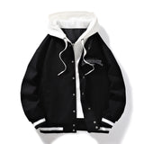 Nasa Jacket Men's Spring and Autumn Hooded Casual Loose Trendy Men's Jacket