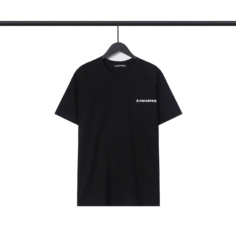 CHH Chrome Heart T Shirts Chrome Hearts Sanskrit Horseshoe Short Sleeve T-Shirt