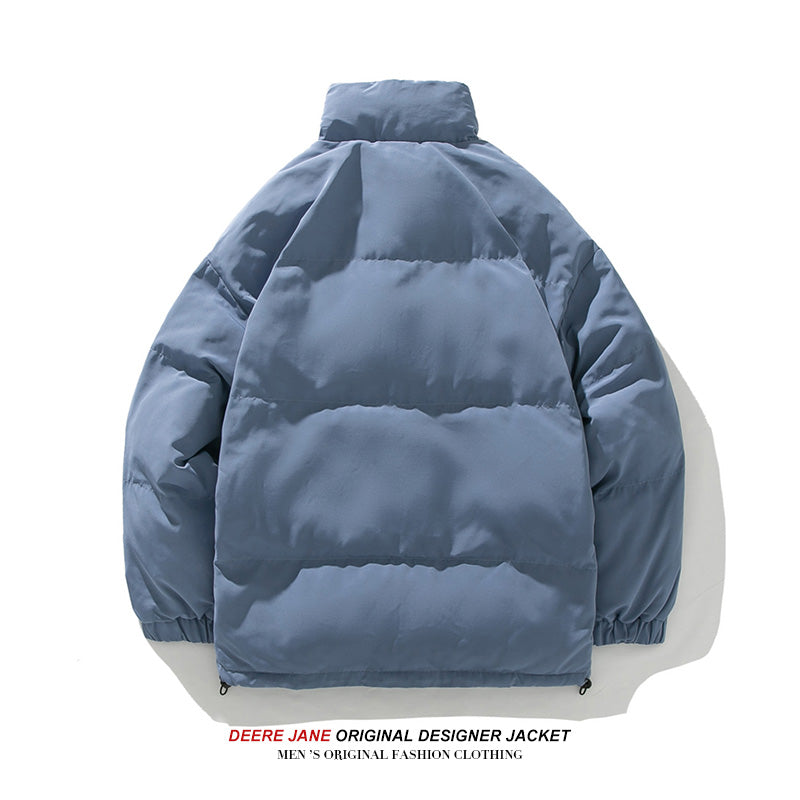 Men Coat Men's Winter Loose All-Match Cotton-Padded Coat