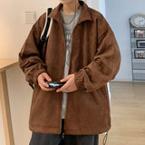 Nasa Jacket Jacket Men's Spring and Autumn Fashion Brand Loose Pu Handsome Boys