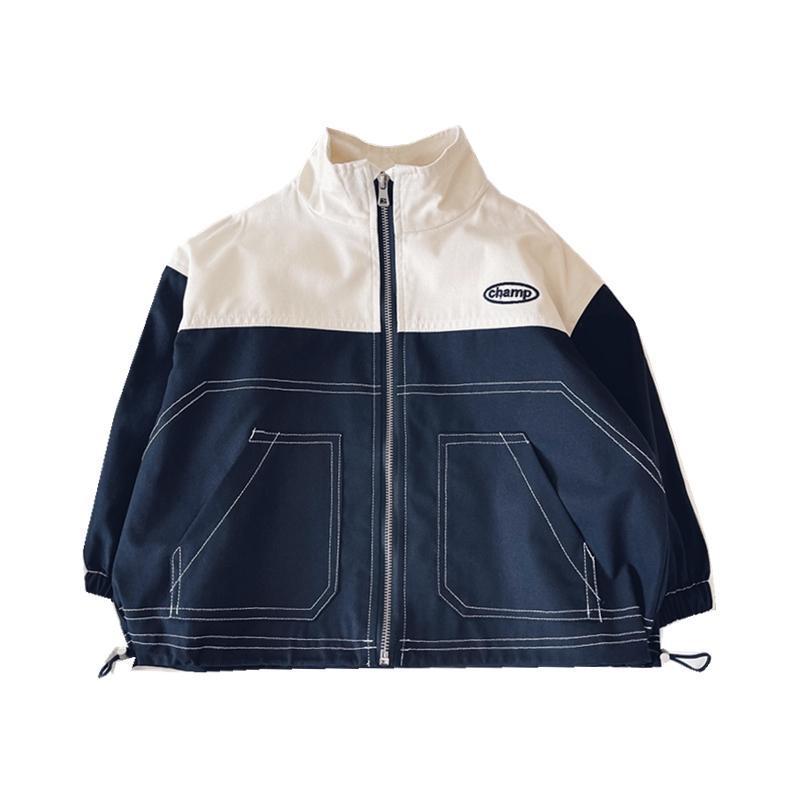 Boy Jacket Boys' Coat Spring and Autumn Korean Style Casual Handsome Children Sports