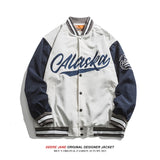 Men's Baseball Jacket Spring Baseball Jacket Men's Loose Cotton Coat Casual Jacket