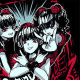 Rock Star T Shirt Baby Metal Band American Retro Cartoon Loose Small Neckline Vintage Short Sleeve
