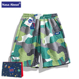 Nasa Shorts Summer Casual Sports Pants Loose